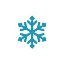 Snowflake Logo Design Vector Icon Template Stock Vector - Illustration of  logo, white: 172886650